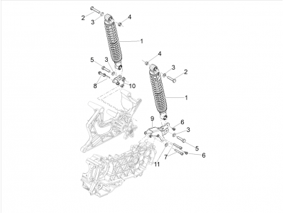 Ανάρτηση πίσω - Αμορτισέρ